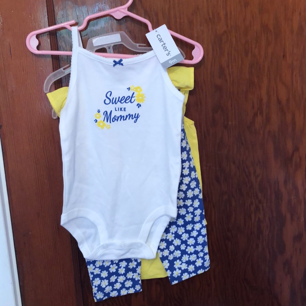 Matching onesie set
